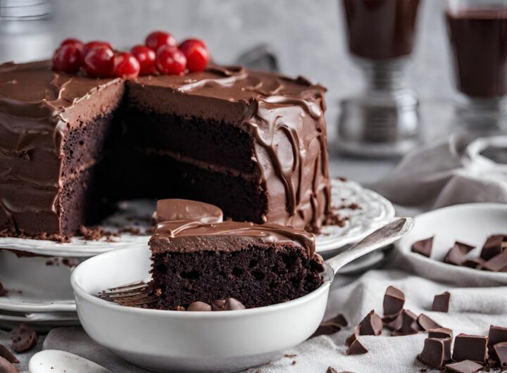 Photo chocolate dessert under 200 calories