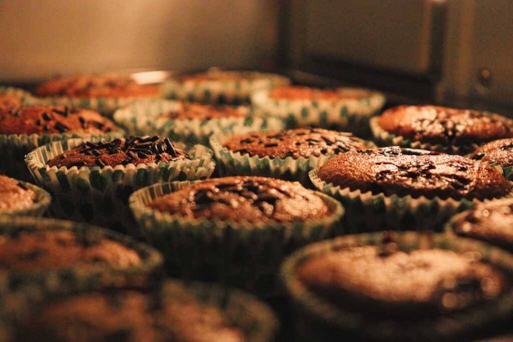 Photo prăjituri cu ciocolată