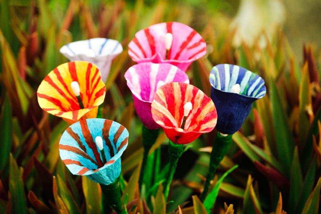 Photo wafer paper flowers