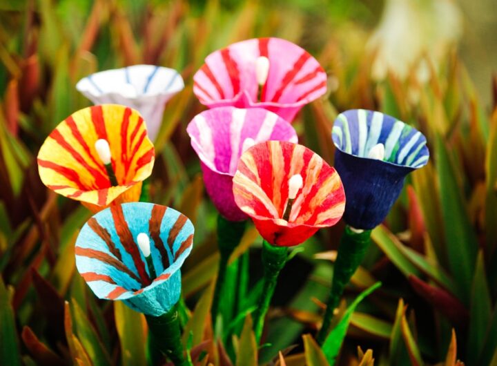 Photo wafer paper flowers
