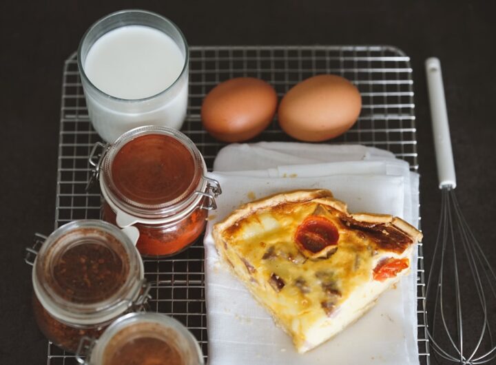 Photo eggs in pastry