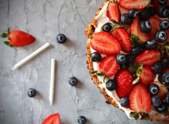 Photo Pavlova cake