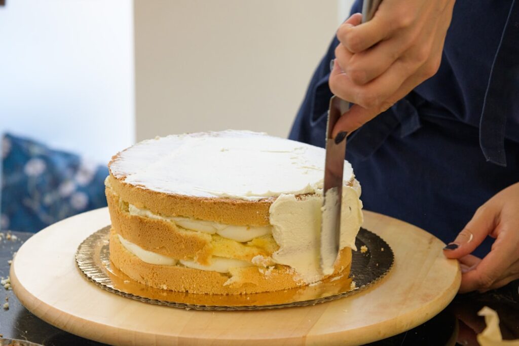 Photo cake decorating
