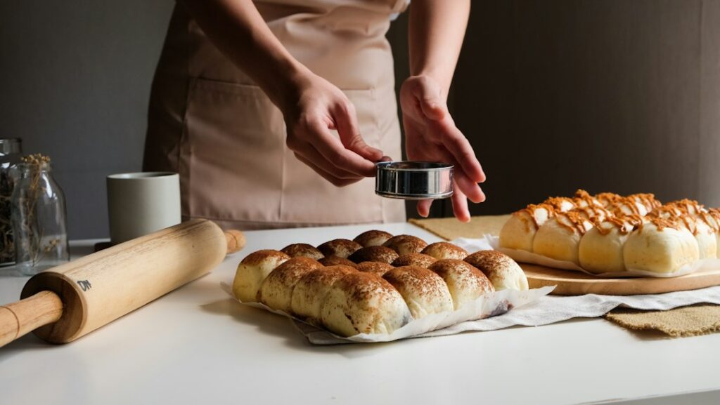 Photo bread baking technique
