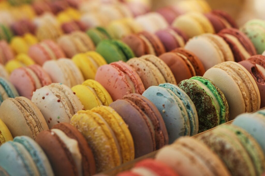 Photo macarons recipe