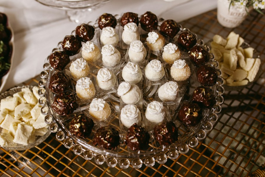 dessert platter
