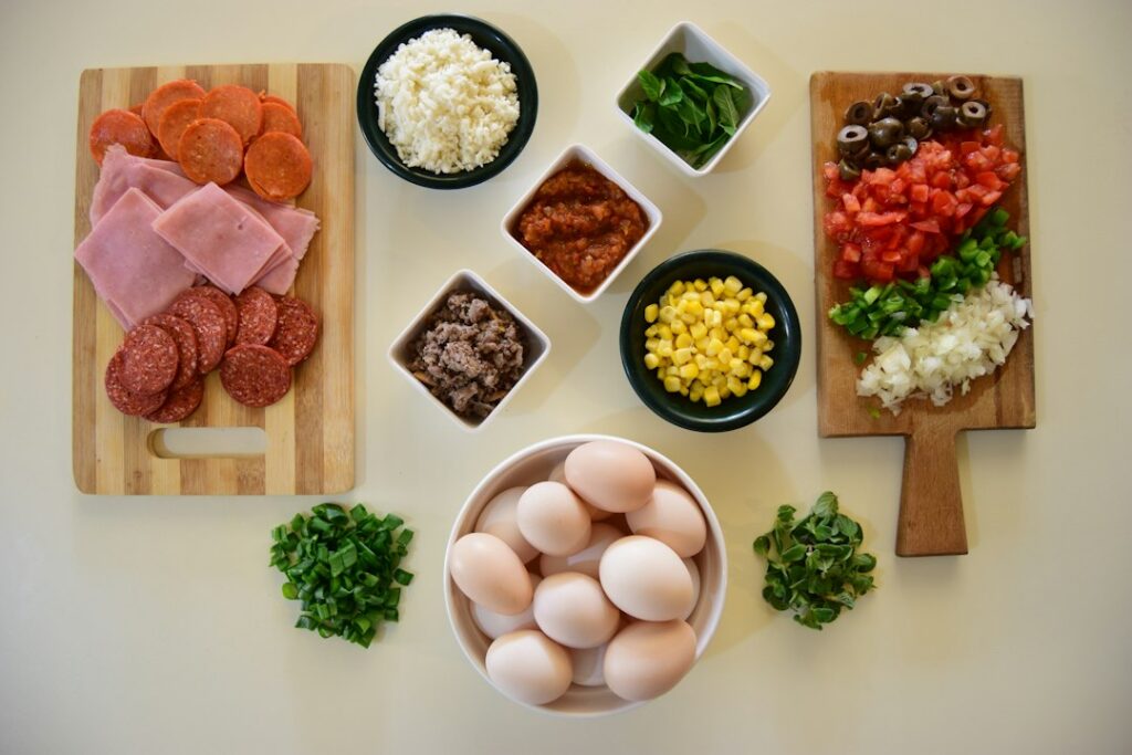Photo order of ingredients