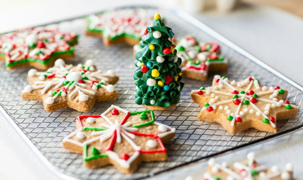 Photo royal icing Christmas cookies recipe