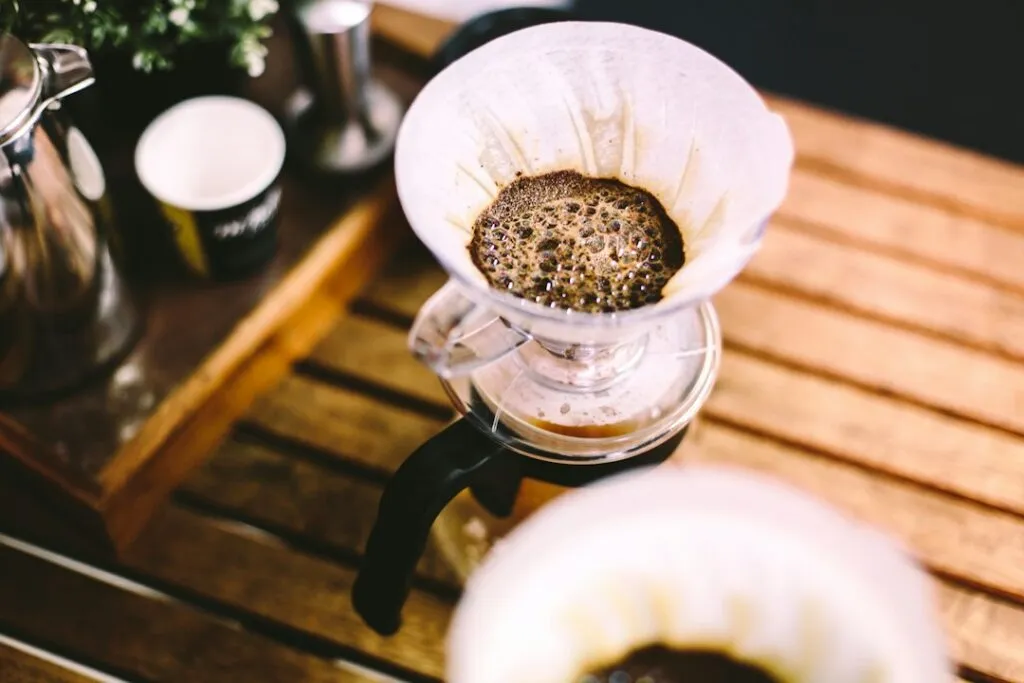 Photo filter coffee brewing guide