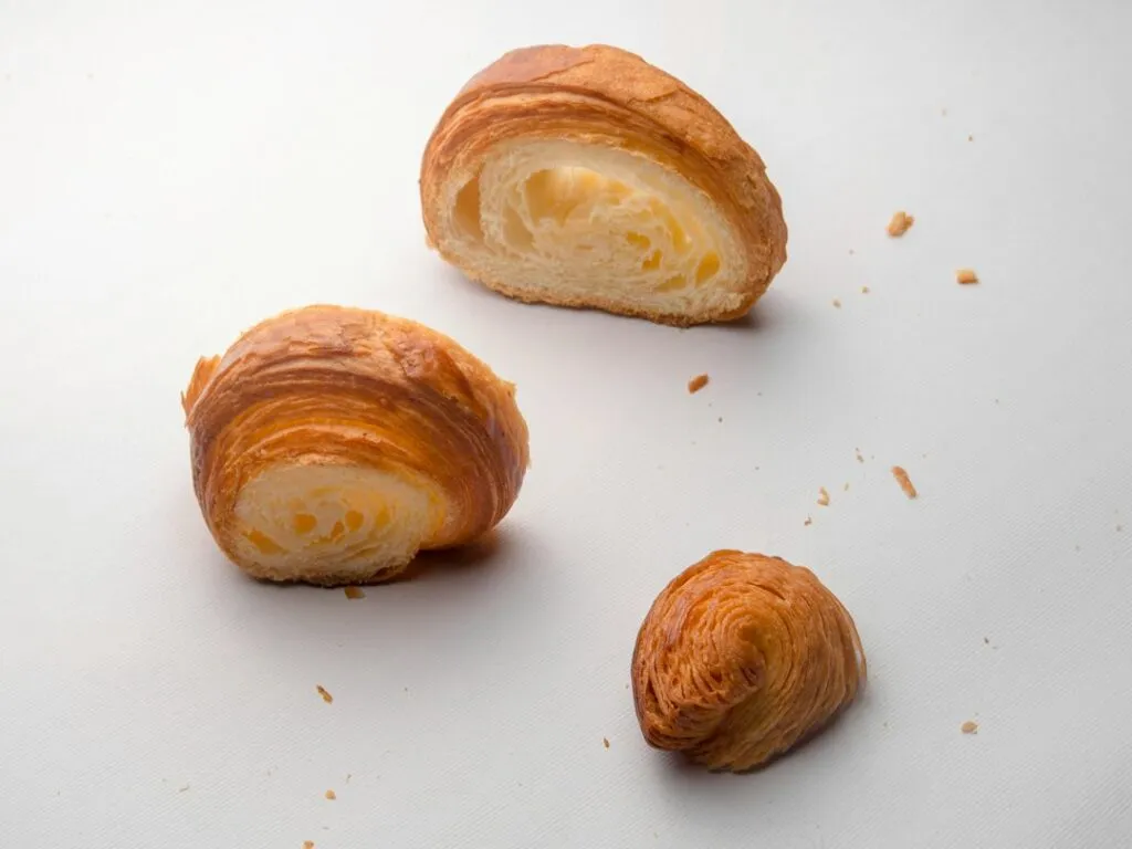 Photo croissant honeycomb texture secrets