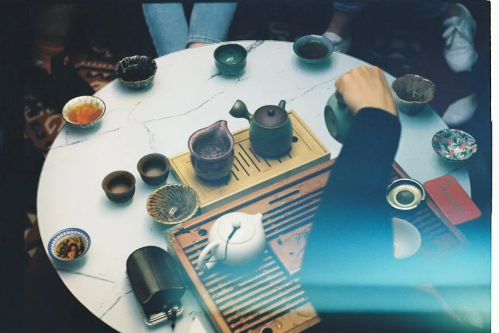 Photo tea guide infographic