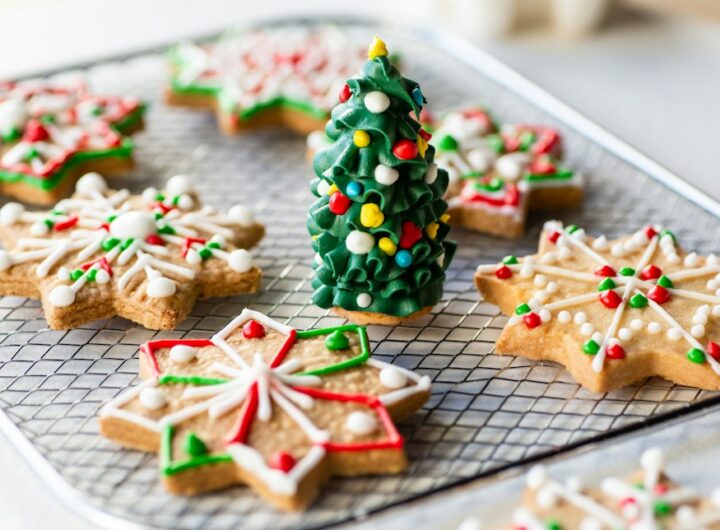 Photo royal icing Christmas cookies recipe