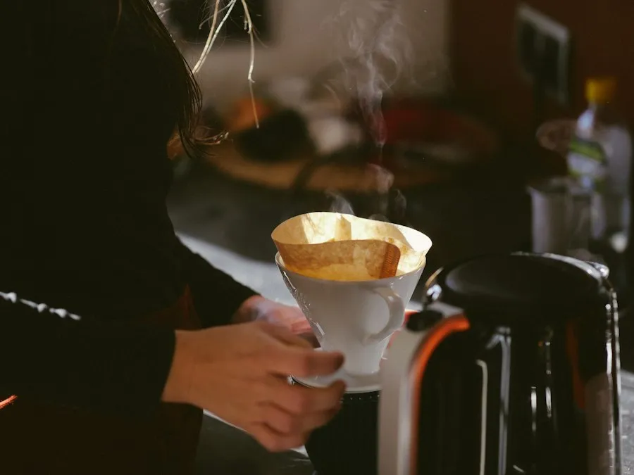 Photo common coffee mistakes at home